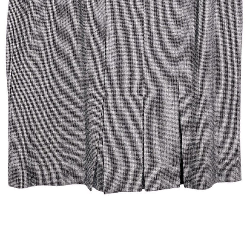 Vintage 80s Pendleton Virgin Wool Black White Hou… - image 4